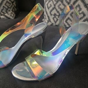 Nine West Iridescent Strappy Heels